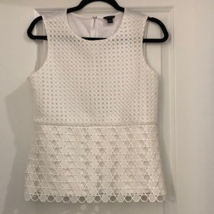 Ann Taylor lace tank top